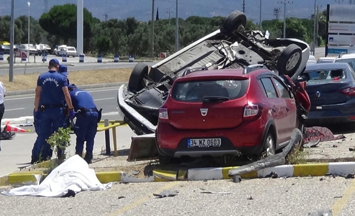 Edremit’te feci kaza, 2 ölü