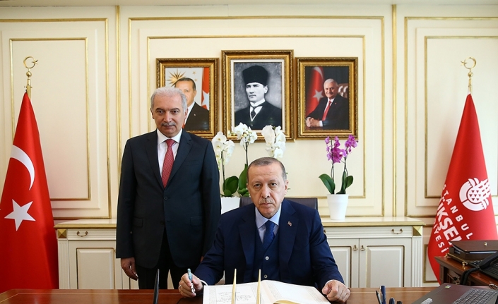 Erdoğan’dan İBB’ye ziyaret
