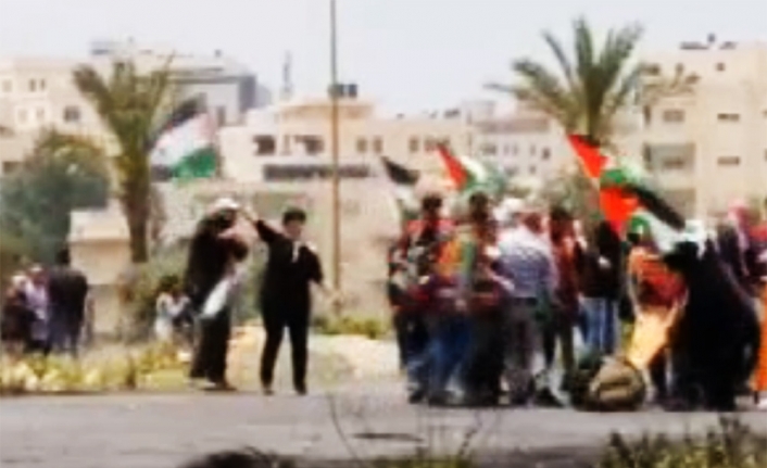 İsrail asleri, göstericiyi ve sağlıkçıyı böyle vurdu