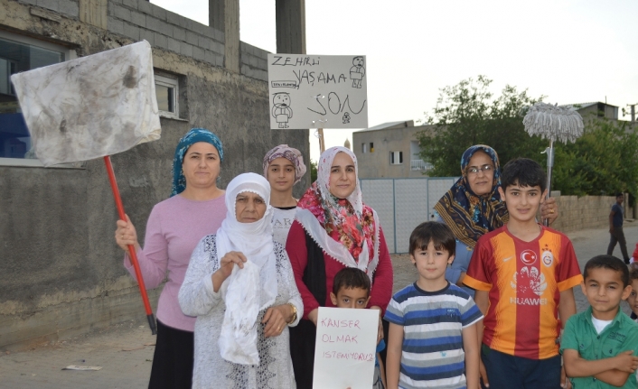 Mahalleliyi ayağı kaldıran fabrika