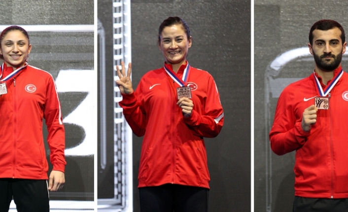 Milli karatecilerden 3 bronz madalya