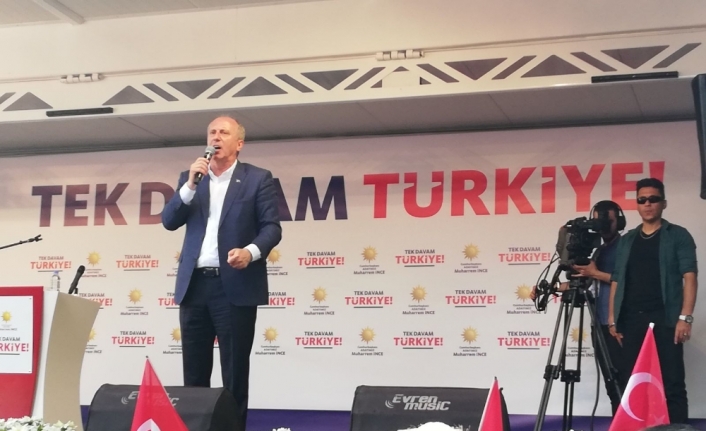 Muharrem İnce vaatlerini anlattı