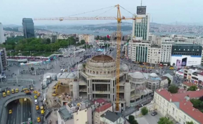 Taksim Camii’nde son durum