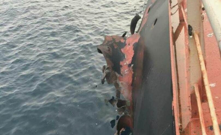 Yemen’e buğday götüren Türk gemisinde patlama