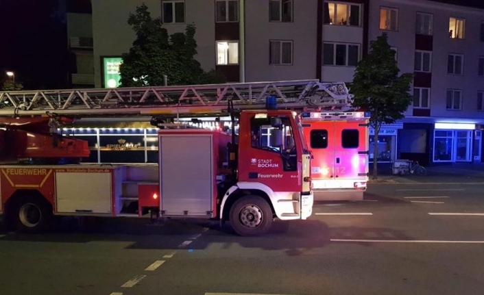 Almanya’da bir Türk’e ait binada yangın
