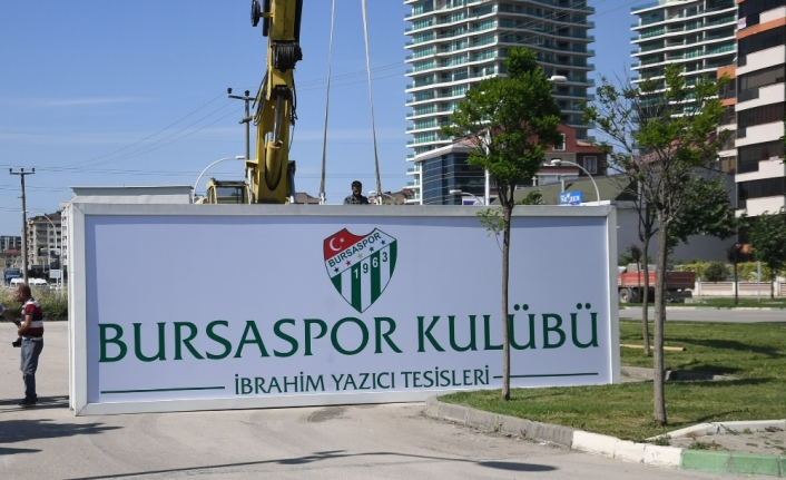 Bursaspor’un tesislerinin adı değiştirildi