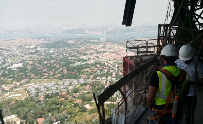 Çamlıca kulesinden büyüleyici İstanbul manzarası