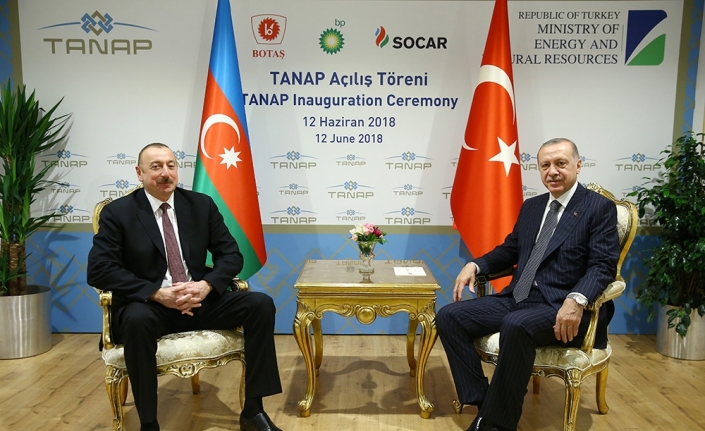 Cumhurbaşkanı Erdoğan, Aliyev ve Vuçiç ile görüştü