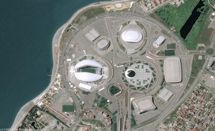 Dünya Kupası statları uzaydan böyle görüntülendi
