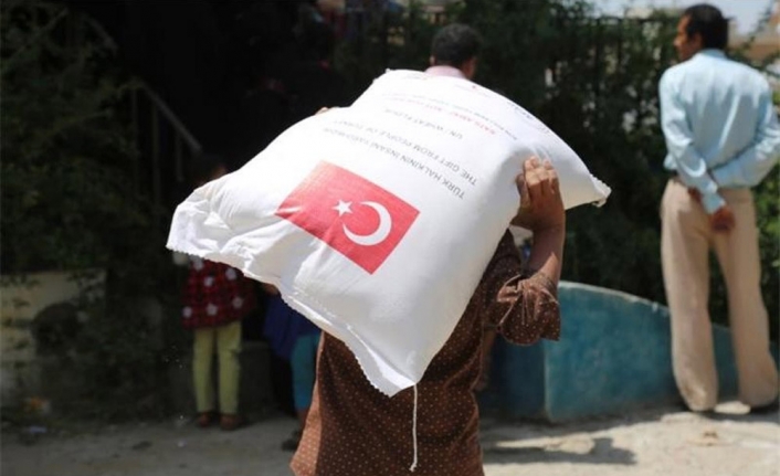 Dünyada yapılan insani yardımın üçte biri Türkiye’den