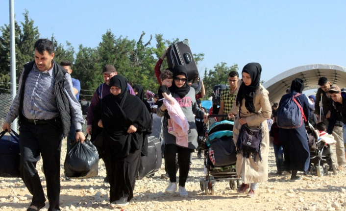 Giden Suriyelilerin sayısı 46 bini aştı