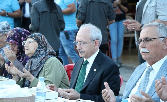 Kılıçdaroğlu Çanakkale’de iftara katıldı