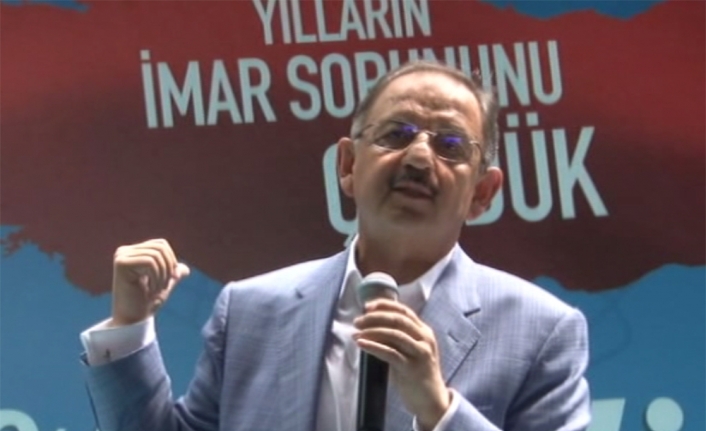 "Kimin evini yıktık, mutlaka ona ev vereceğiz"