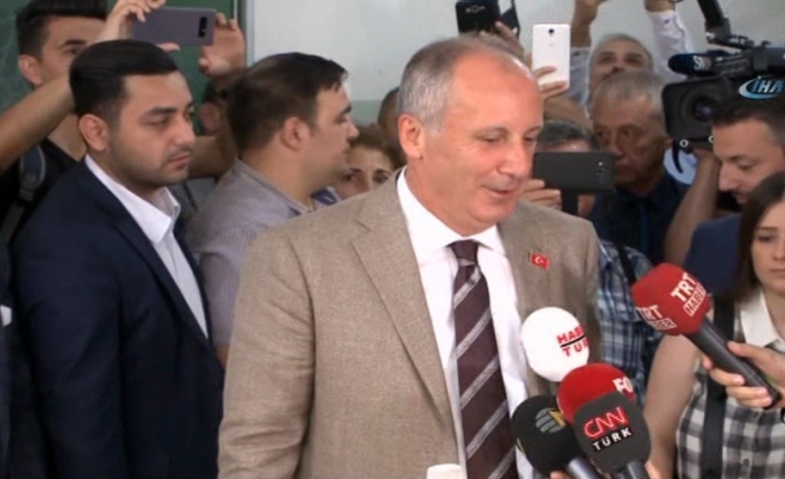 Muharrem İnce sandığa memleketinde gitti