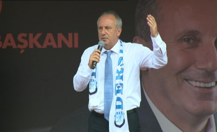 Muharrem İnce Tunceli’de konuştu