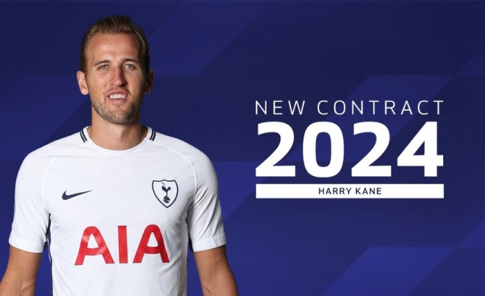Tottenham Harry Kane’in sözleşmesini 2024’e uzattı