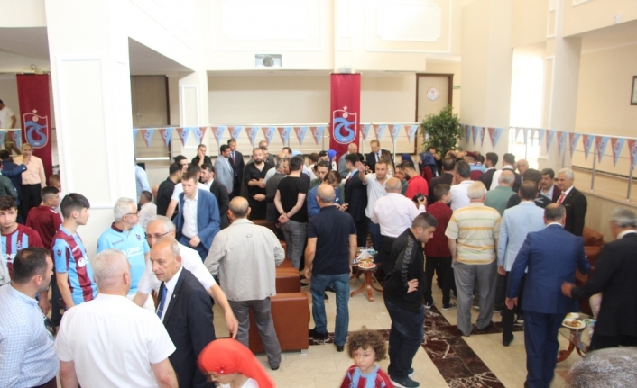 Trabzonspor’da bayramlaşma töreni düzenlendi
