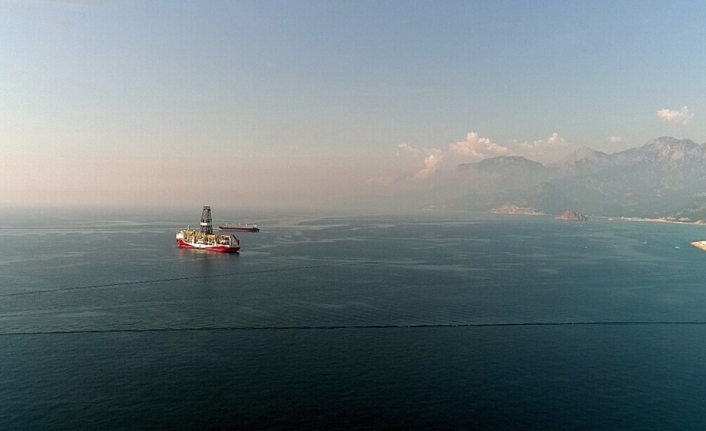 Türkiye’nin doğalgaz ve petrol arama gemisi Akdeniz’de