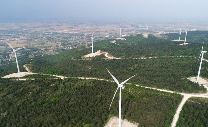 Türkiye’nin " Enerji Gülleri " havadan görüntülendi