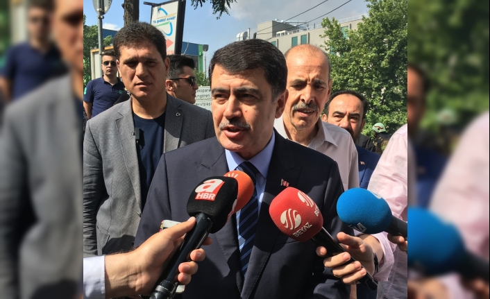 "Yangın kısmen kontrol altında"