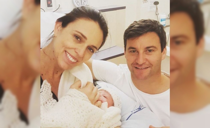 Yeni Zelanda Başbakanı doğum yaptı