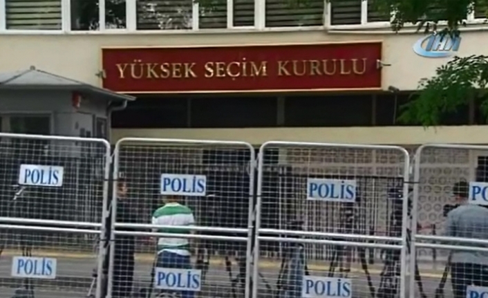 YSK’da yoğun güvenlik önlemleri alındı