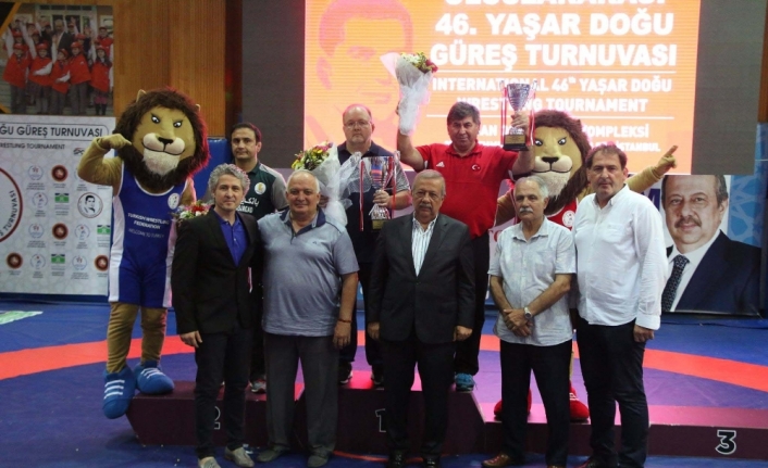 46. Yaşar Doğu Güreş Şampiyonası’nda Türkiye 3. oldu
