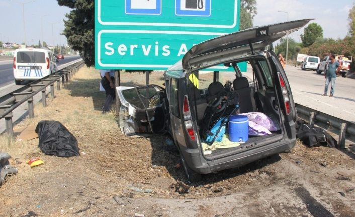 Adana’da feci kaza: 3 ölü, 6 yaralı