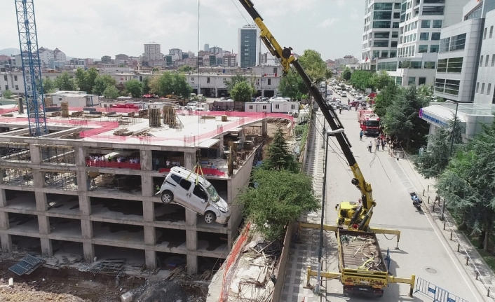 Araçlar böyle kurtarıldı