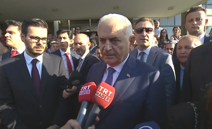 Başbakan Yıldırım’dan TRT’ye veda ziyareti