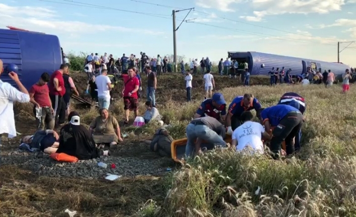 Başbakanlık’tan tren kazasına ilişkin açıklama