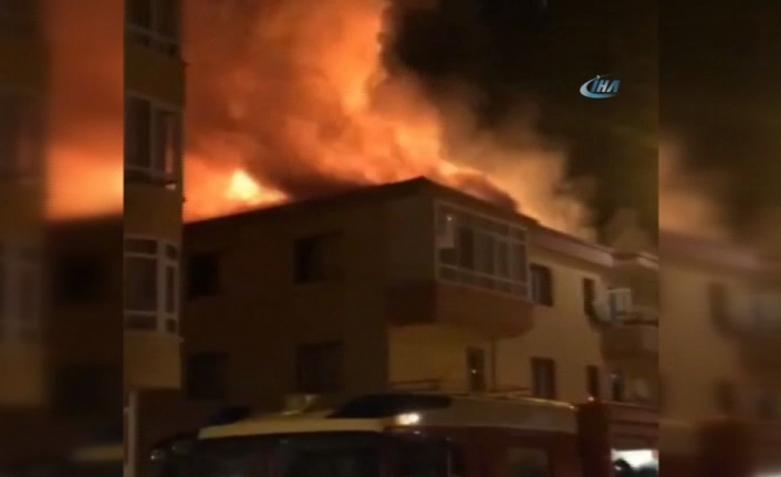 Başkent’te korkutan yangın