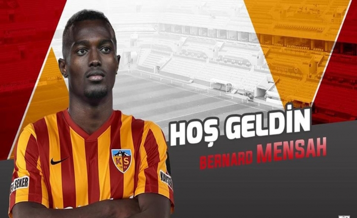 Bernard Mensah Kayserispor’da