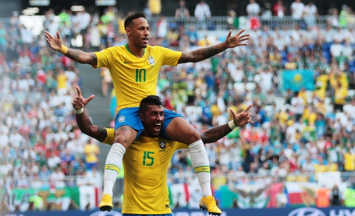 Brezilya adını çeyrek finale yazdırdı