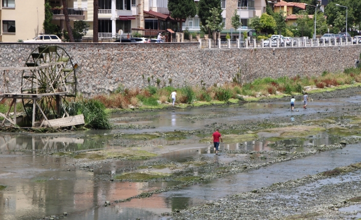 Burası Yeşilırmak: Tarihinde ilk kez susuz