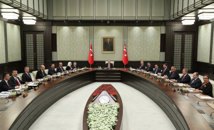 Cumhurbaşkanlığı kabine toplantısı başladı