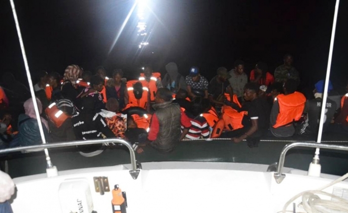 Ege’de 43 kaçak göçmen yakalandı