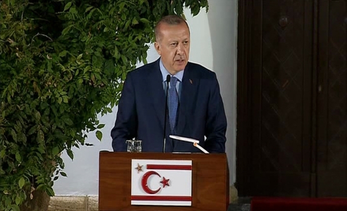 Erdoğan KKTC’de net konuştu: Asla izin verilmeyecek