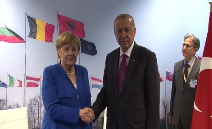 Erdoğan-Merkel görüşmesi