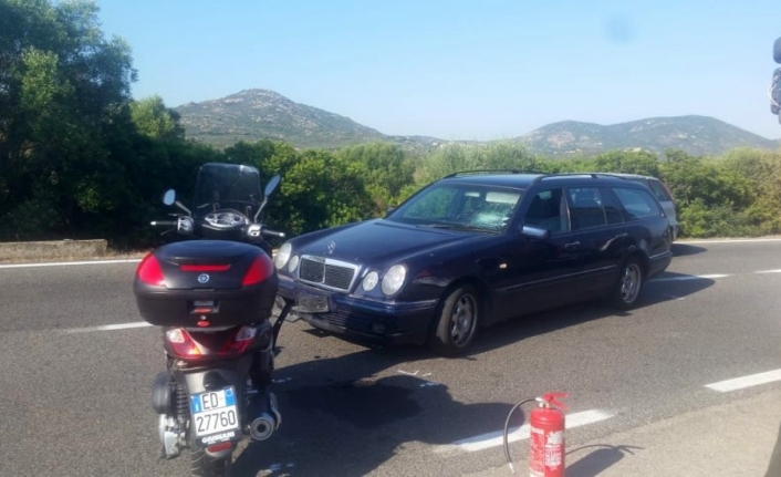 George Clooney trafik kazası geçirdi