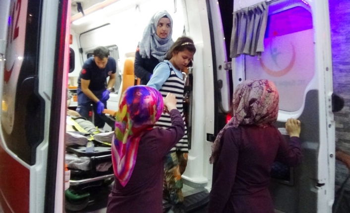 Göçmenleri taşıyan minibüs kaza yaptı: 19 yaralı