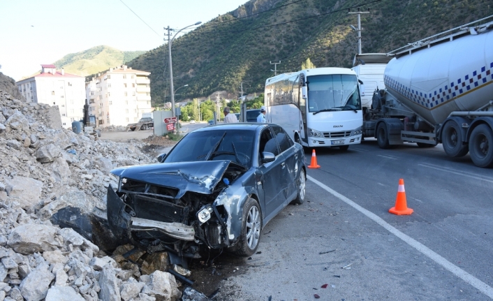 Gümüşhane’de trafik kazası: 3’ü çocuk 7 yaralı