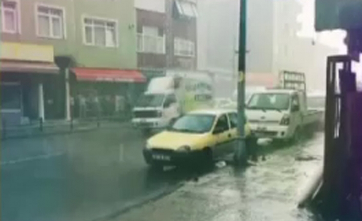 İstanbul’da dolu yağışı