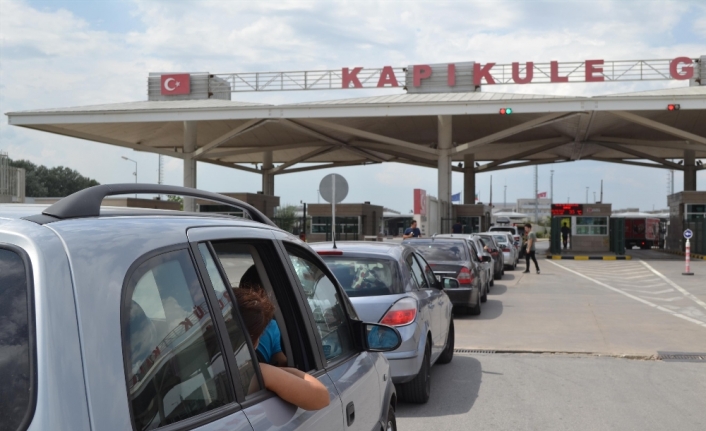 Kapıkule’de giriş rekoru