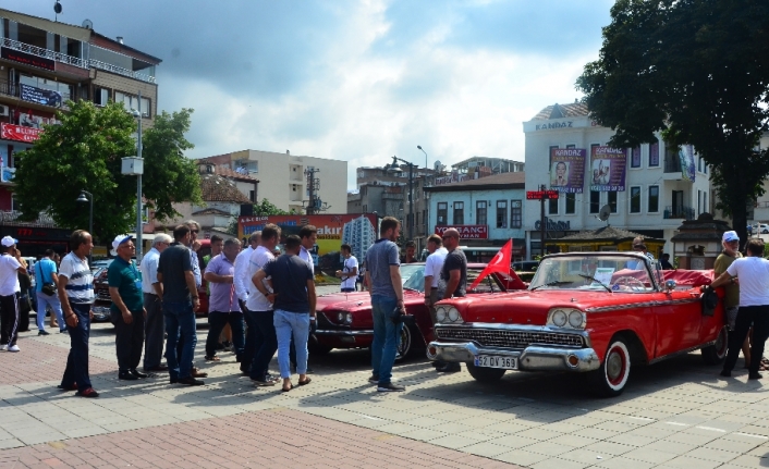 Klasik araç festivali nefes kesti