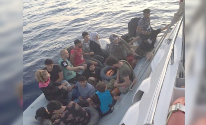 Kuşadası’nda 34 kaçak göçmen yakalandı