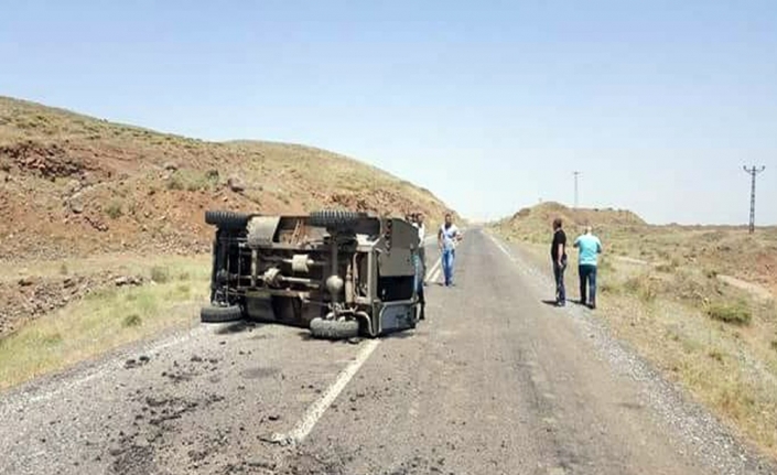 Muş’ta askeri araç devrildi: 4 yaralı