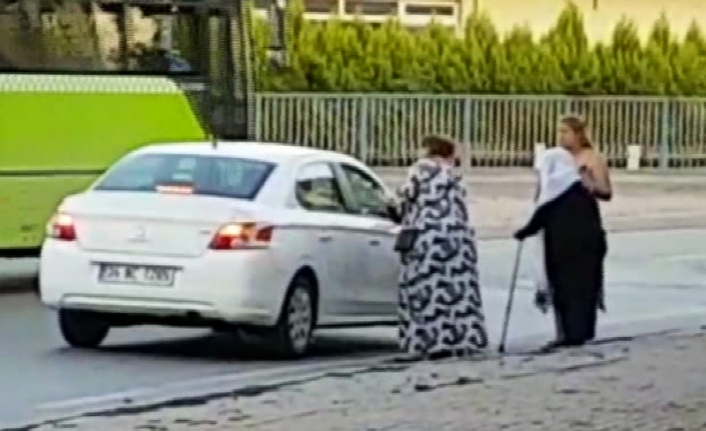 Şaşkına çeviren dolandırıcılık yöntemi kamerada