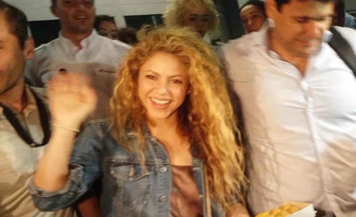 Shakira’ya baklava ikramı