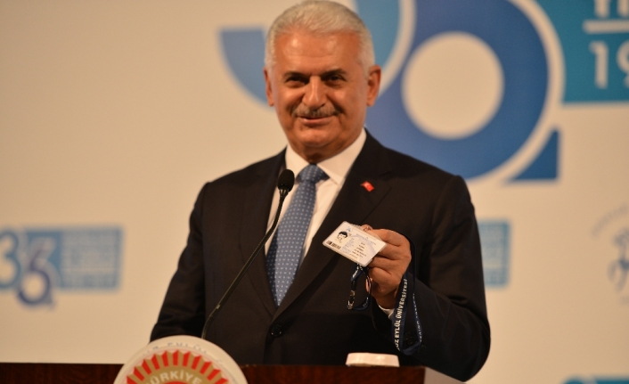 TBMM Başkanı Yıldırım yeniden öğrenci oldu